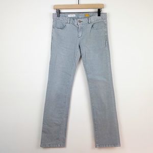 Anthropologie Pilcro Low-Rise Straight Grey Jeans